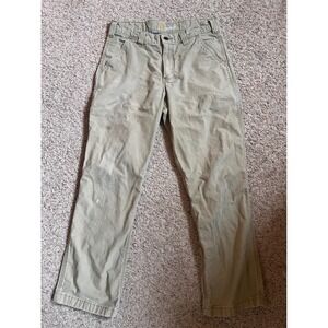 Carhartt Relaxed Fit Canvas Carpenter Pants Tan 32x30 Workwear Distressed